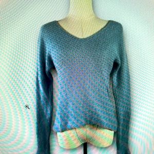 Skull Cashmere 100% Cashmere Star Knit V-Neck Sweater